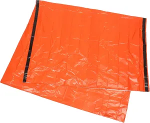 Survival Tent - Kit Emergency Aluminum Foil Tube Tent Picnic Pad for Outdoor Reflective Shelter for Cold Weather