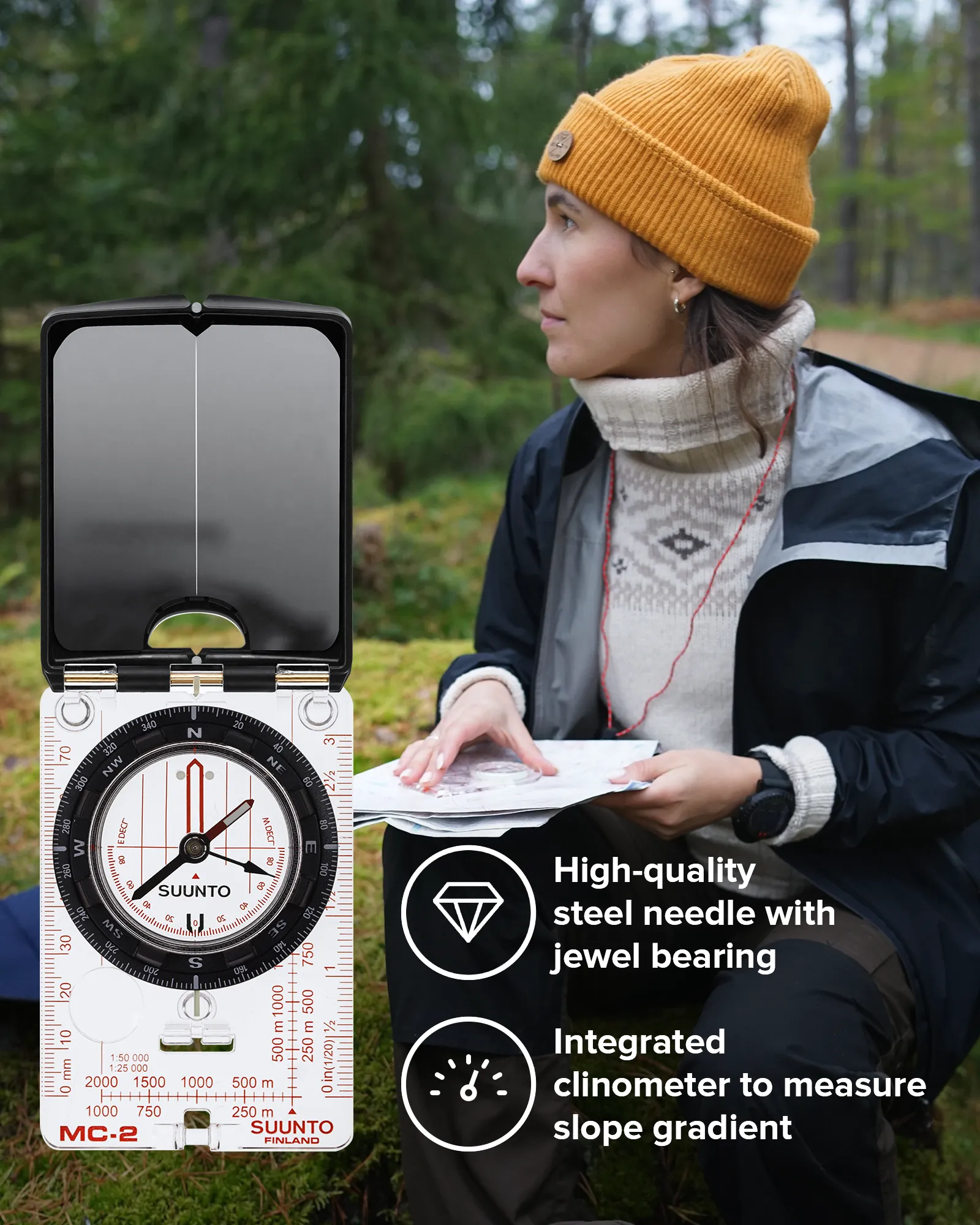SUUNTO MC-2
/360/D/CM/IN/NH Compass