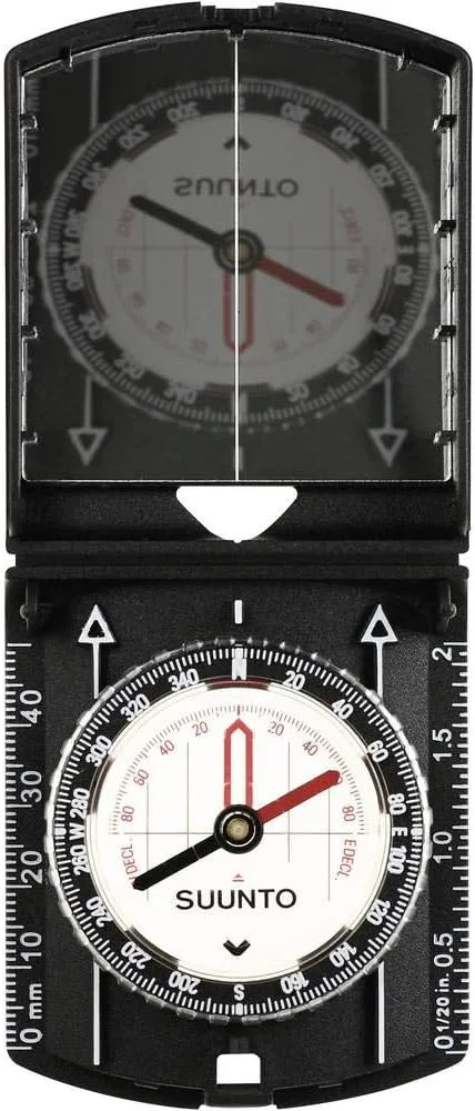SUUNTO MCB: Simple sighting mirror compass that floats
