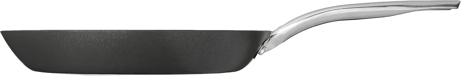 T-fal ProGrade Nonstick Fry Pan 10 Inch Induction Oven Broiler Safe 500F Cookware, Pots and Pans, Dishwasher Safe Black