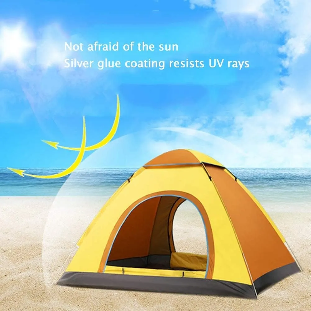 Tent Outdoor Camping Folding Automatic 3-4 Person Waterproof Family Tents