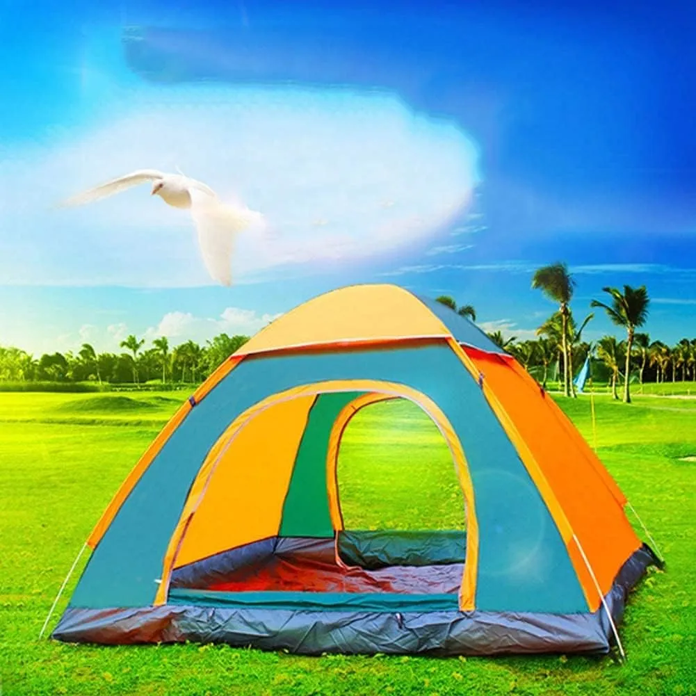 Tent Outdoor Camping Folding Automatic 3-4 Person Waterproof Family Tents