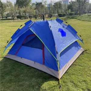 Tent Outdoor Rainproof 3-4 People Fully Automatic Portable Outdoor Camping Double-Layer Automatic Camping Tent Outdoor Tent