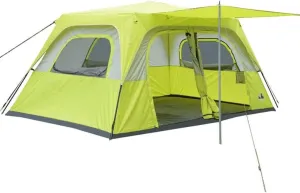 Tent Windproof Outdoor Camping Tent Outdoor Inflatable Tent 10 People Two Room Hall Oversized Tent Suitable for Camping