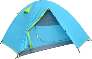 Tents Backpacking Camping Tent, Lightweight 1-3 Person Tent Double Layer Waterproof Portable Aluminum Poles Travel Tents