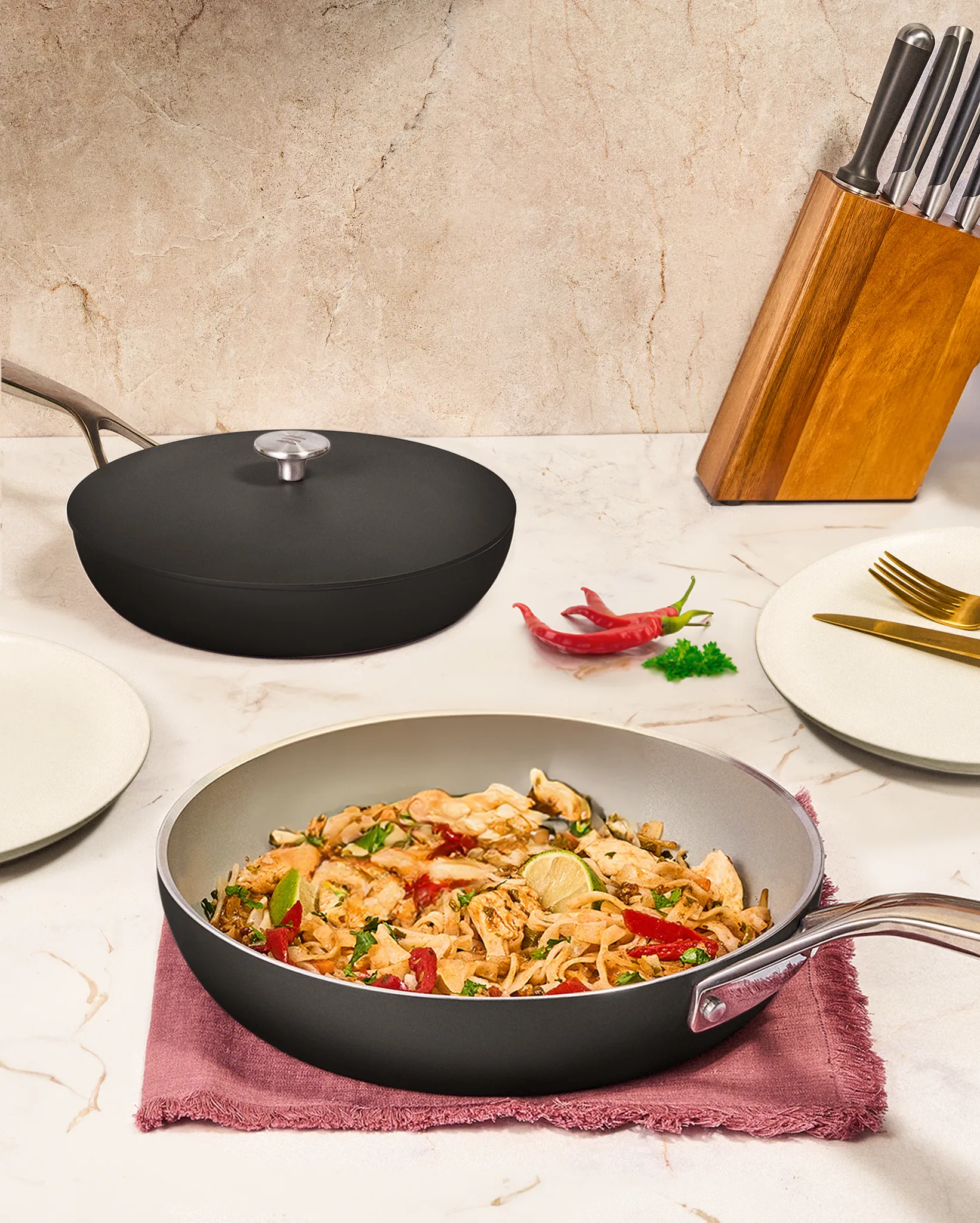 The Ceramic Pan Pair