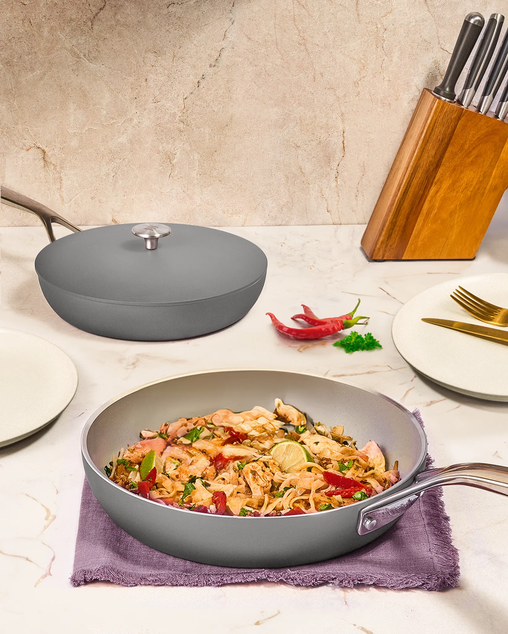 The Ceramic Pan Pair