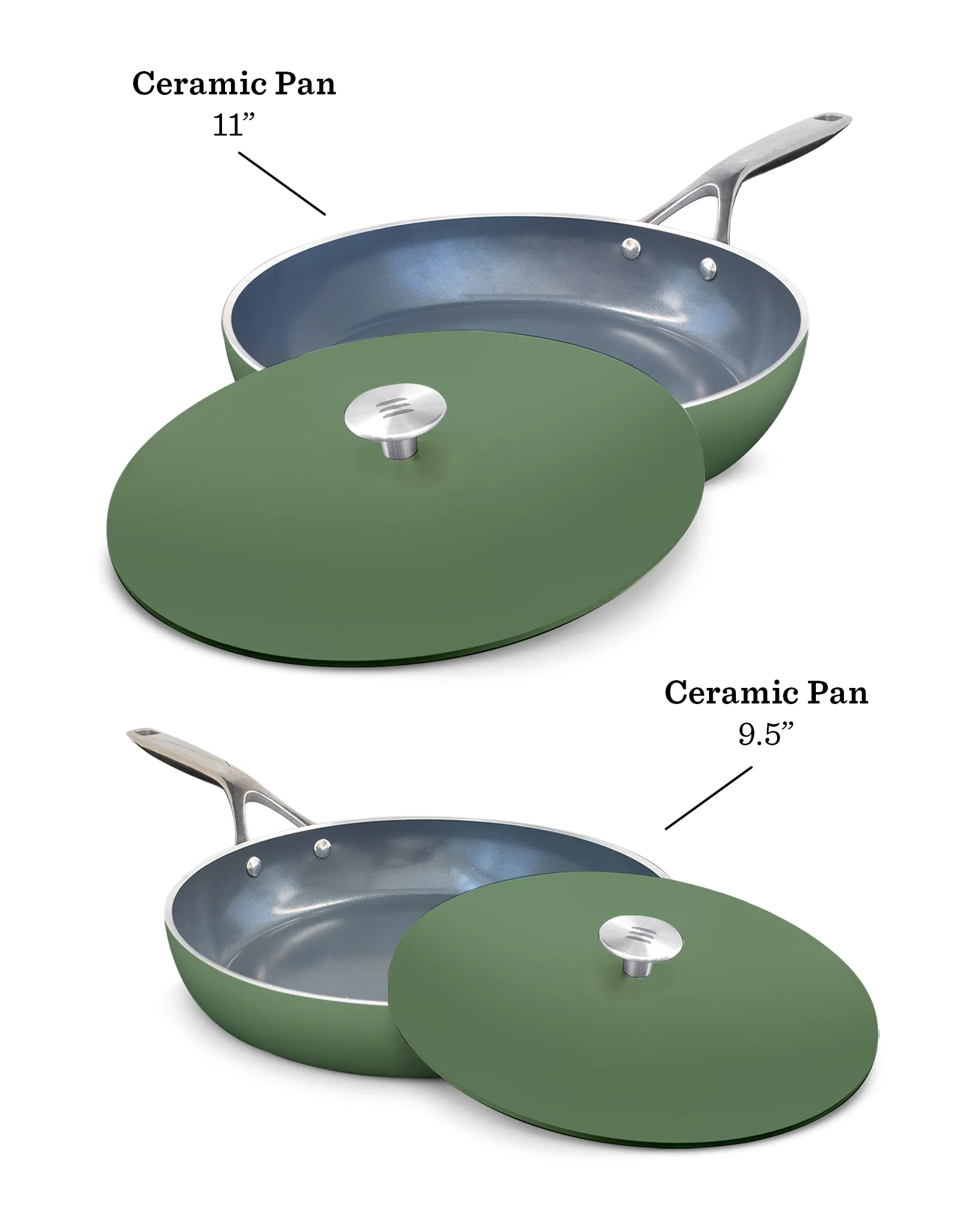 The Ceramic Pan Pair