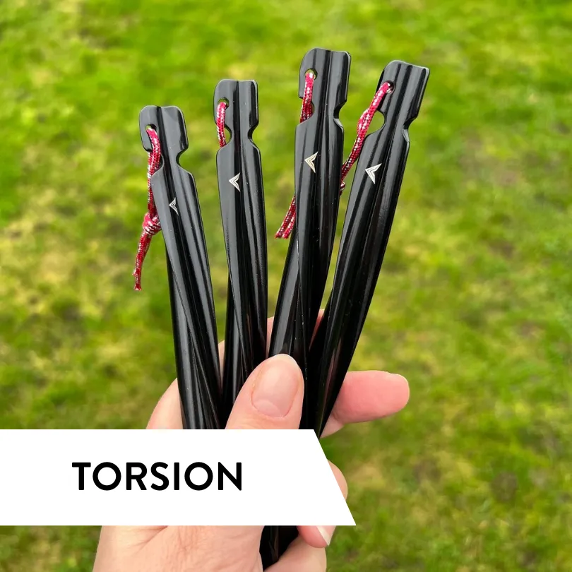 TORSION tent stake