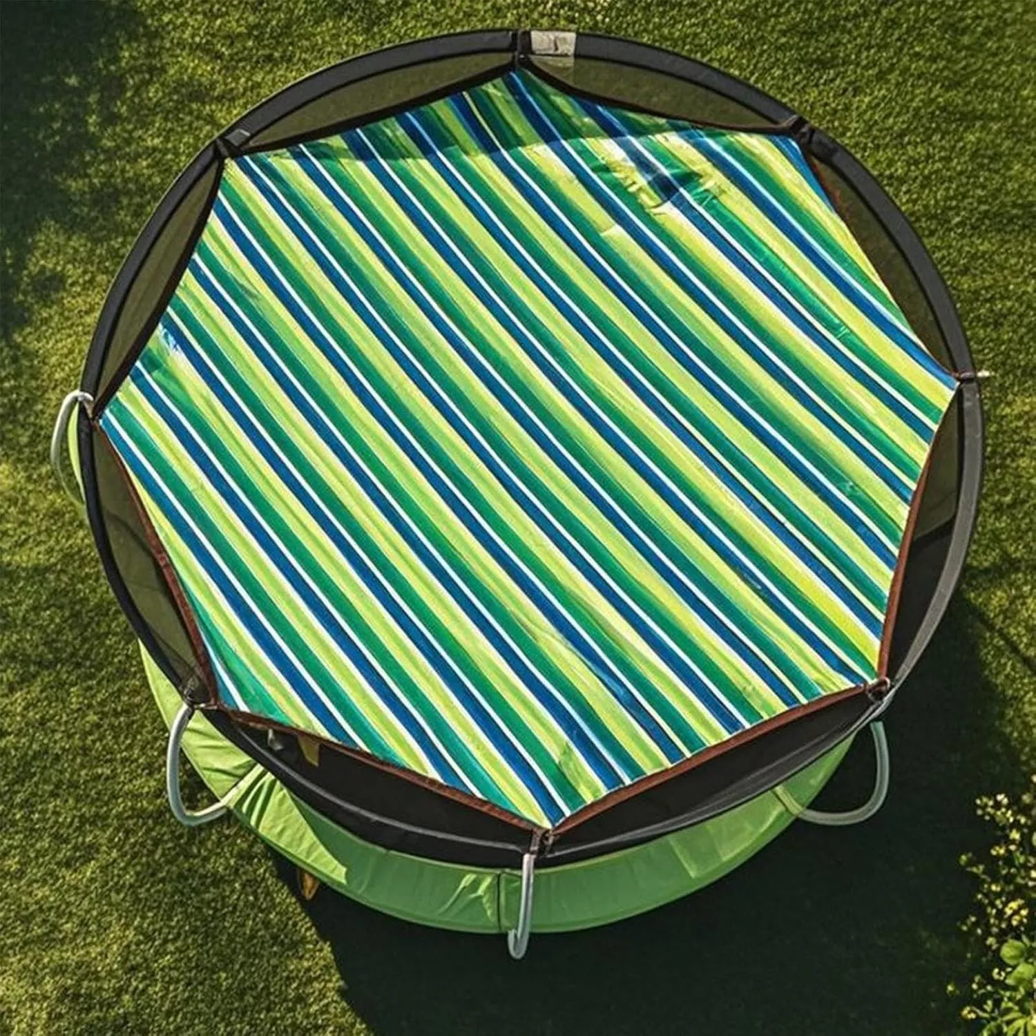 Trampoline Net, Trampoline Cover Round, Trampoline Tent, Trampoline Top Shade Cover Sun Shade Mesh Tarp, Trampoline Tent Cover 12/14/15/16/FT Outdoor