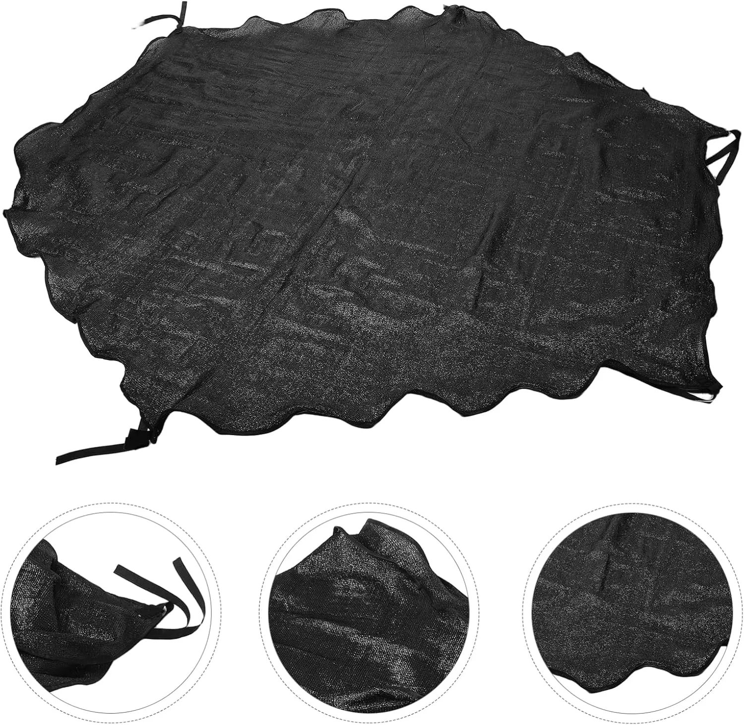 Trampoline Shade Cover Outdoor UV Protection Sun Shade Canopy for Backyard Playgrounds Durable Mesh Trampoline Sunshade Tent Accessories/5509