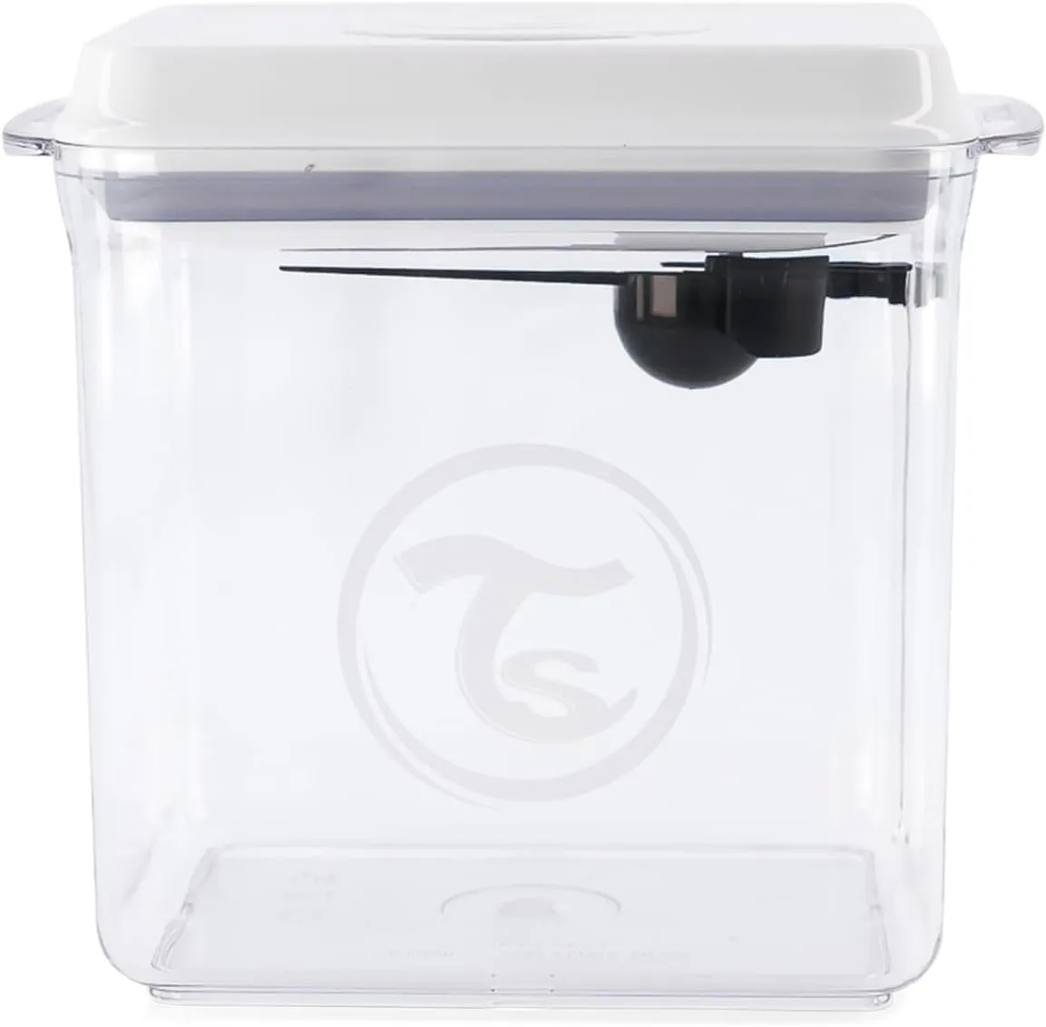 TWISTSHAKE Formula Container - 1700ml Formula Dispenser with Scoop and Scraper, Milk Powder Container with Lids, BPA-Free Airtight Formula Storage Container - Transparent