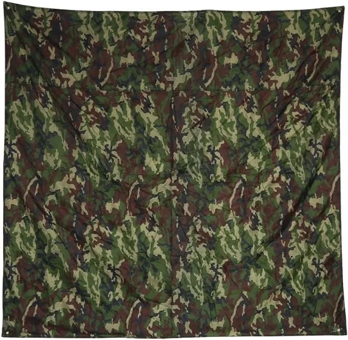 Ultralight Waterproof Camping Tent Tarp - Multifunctional Camouflage Ground Sheet Mat for Outdoor Picnics and Blanket - 3 X 2.9M (3 X 2.9M)