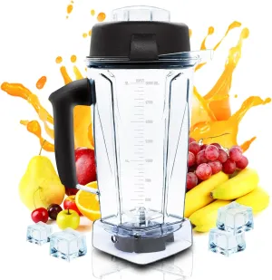 Upgraded for Vitamix Blender Pitcher 64oz, Replacement for Vitamix 5200 6300 VM0197 VM0101 VM0103 E310 Classic/Explorian/Commercial Series etc Container Jar Cup