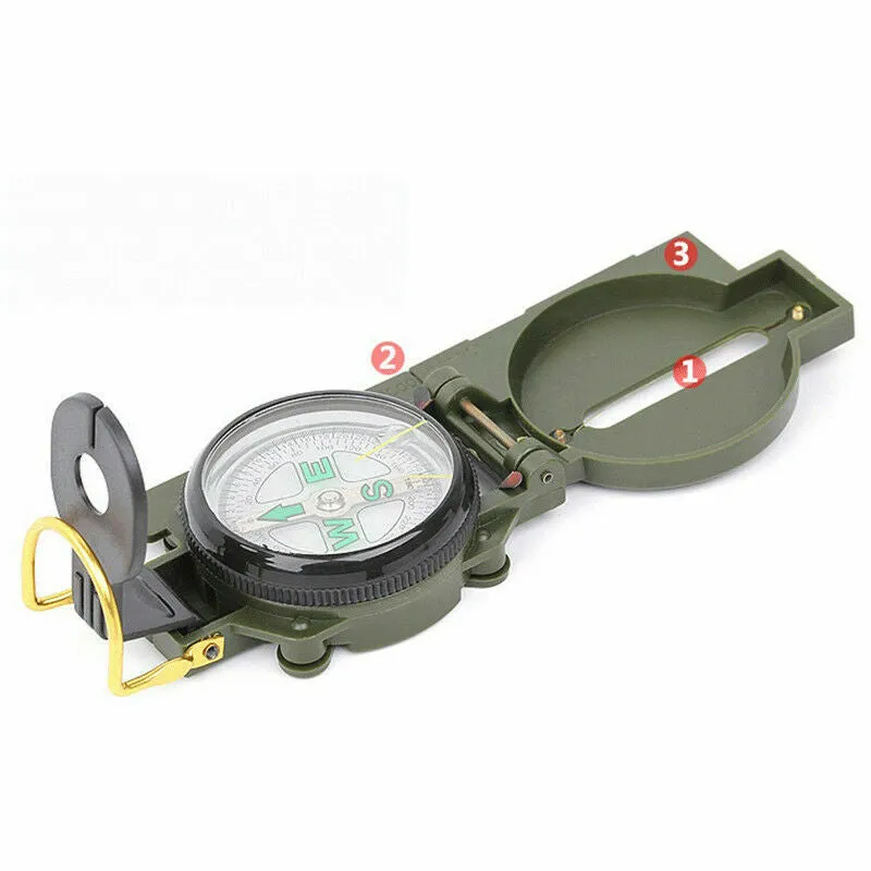 US Military Style Compass for Dynamic Outdoor Adventures