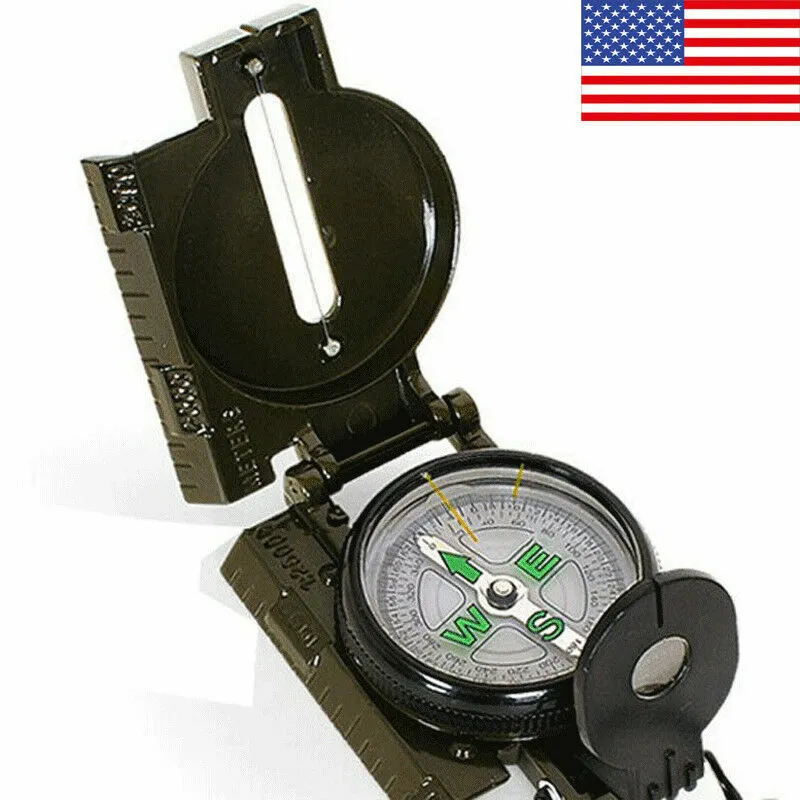 US Military Style Compass for Dynamic Outdoor Adventures