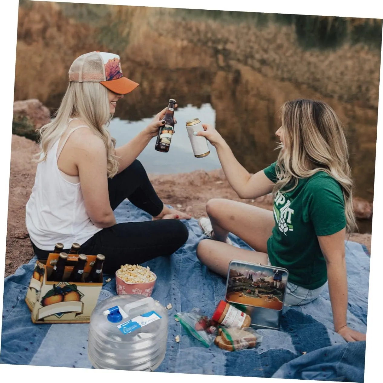 VANZACK Compact Pe Collapsible Water Bucket Outdoor Water Tank Easy to Store Perfect for Camping Hiking