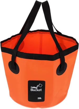 VANZACK Portable Water Bucket Car Washing Water Bucket Portable Fishing Basket Folding Water Bucket Portable