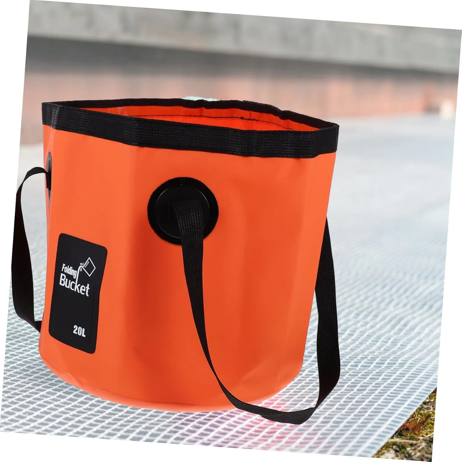 VANZACK Portable Water Bucket Car Washing Water Bucket Portable Fishing Basket Folding Water Bucket Portable
