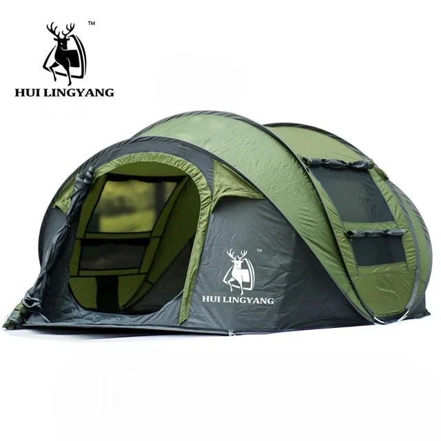 Verified Speed Full collection Automatic Persons Tent Camping Open 3-4