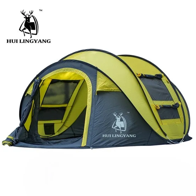 Verified Speed Full collection Automatic Persons Tent Camping Open 3-4