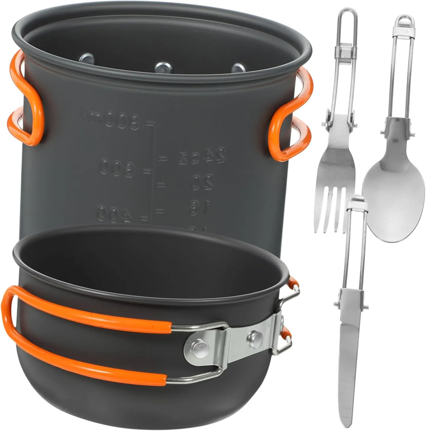 VICASKY Camping Cooking Set Picnic Outdoor Cooking Pots Titanium Camping Cookware
