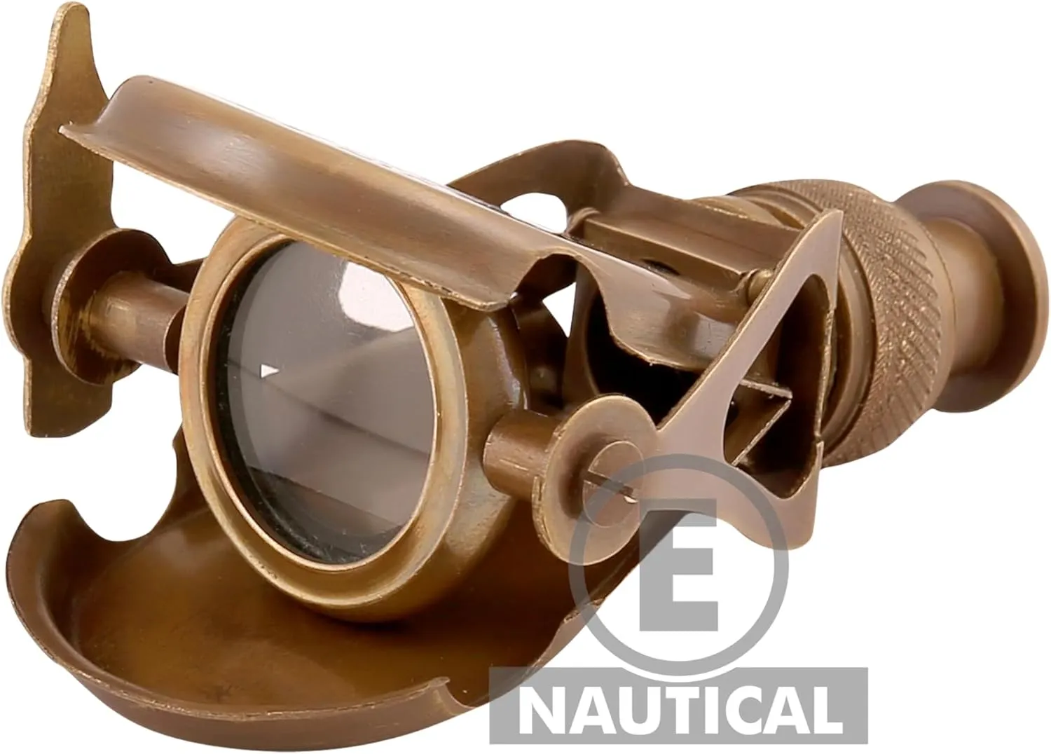 Vintage Brass Kelvin & Hughes London 1917 Pocket Compass