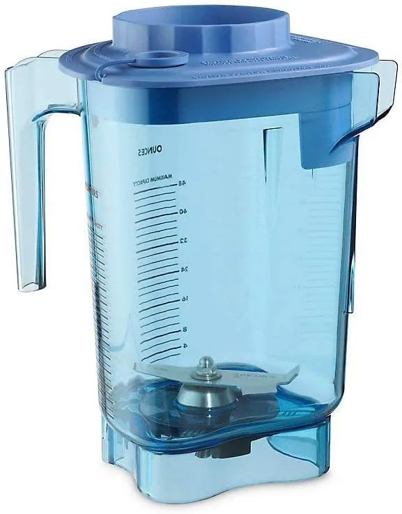 Vitamix 58988 Blue Advance 48 Oz Tritan Container with Blade and Lid