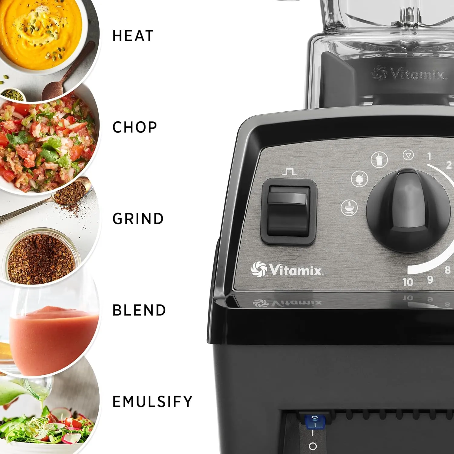 Vitamix Propel 510 Propel Blender with Pre-set Blending Programs, Professional-Grade, 48-oz Capacity, White