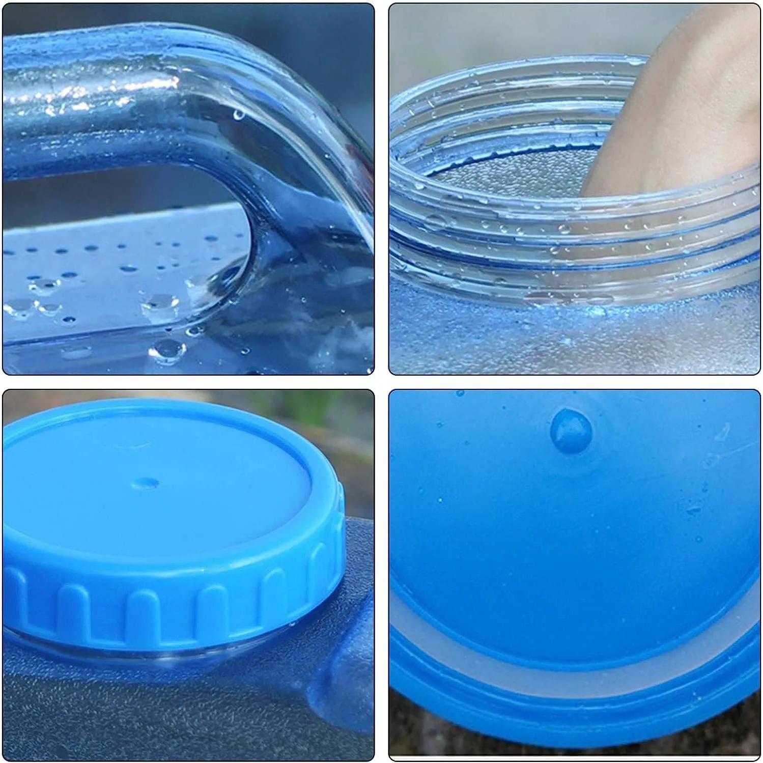 Water Canister - Water Container with Tap | Portable Bucket Car Camping Canister | BPA Free Multi-Purpose Canister Water Tank for Travel Camping | 5-25 L