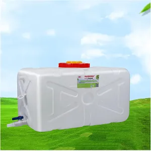 Water Carrier Plastics Water Container 50L Water Tank Portable Water Carrier with Tap Storage Container Heavy Duty Water Carrier for Camping Hiking Fishing Climbing Picnic Bbq Travel Outdoor(Size:45L)