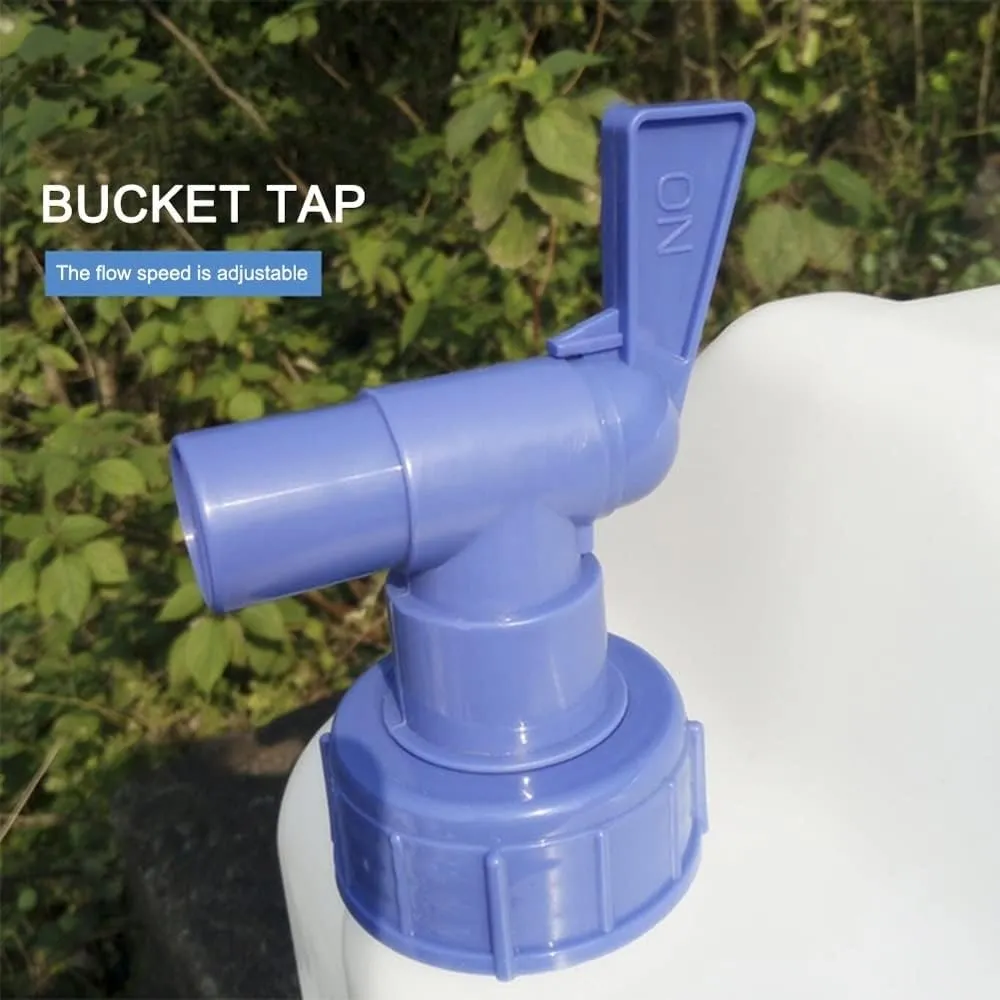 Water Container with Spigot, Camping Water Container, Outdoor Portable Water Storage for Camping (Gray : White, Size : 10L)