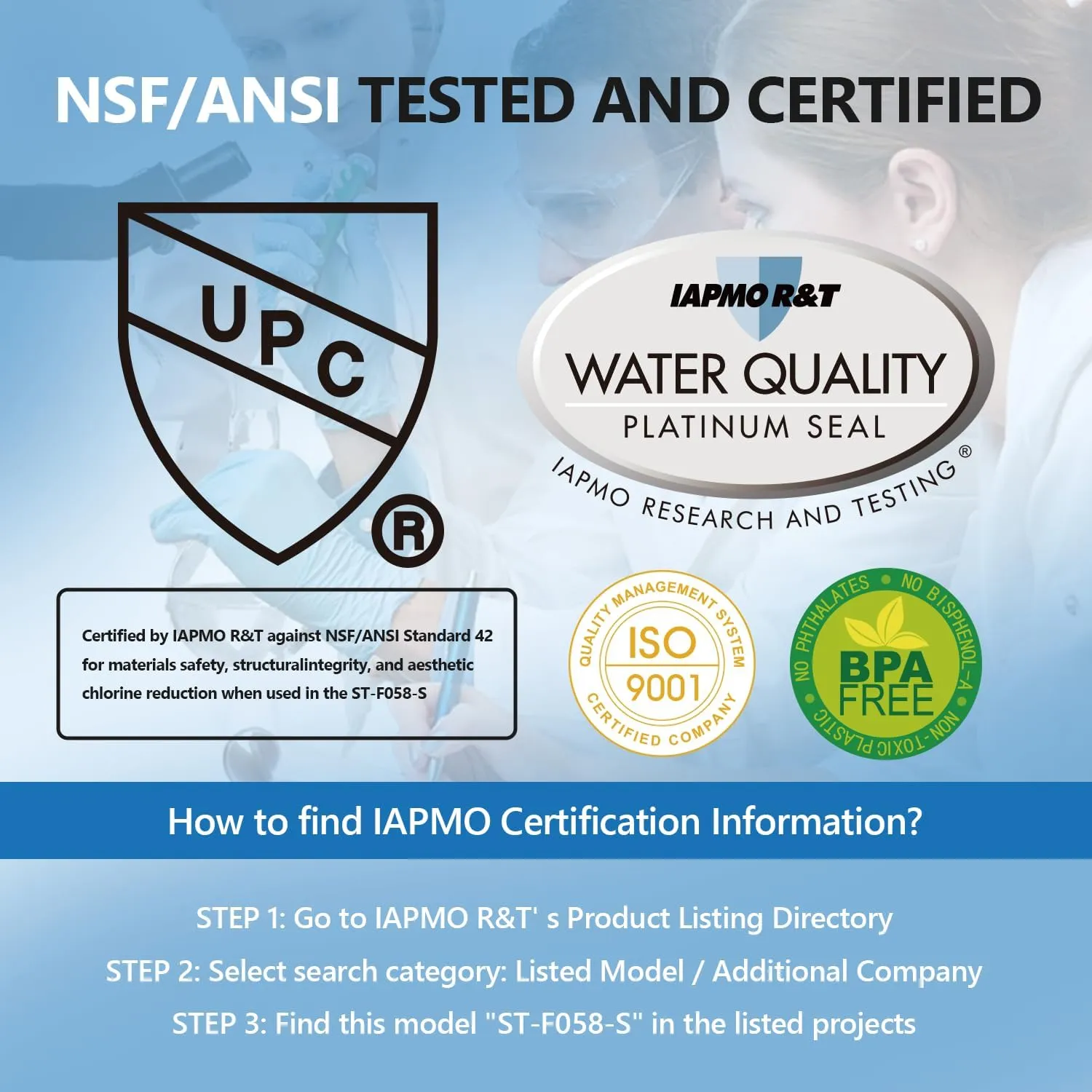 Water Filter Replacement for EPTWFU01, Pure Source Ultra II, FGSS2635TD0, FPBC2277RF0, EWF02, white (4 Count Pack Of)
