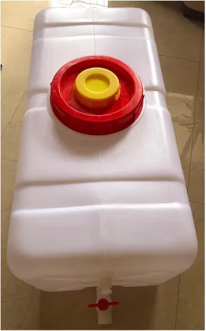 Water Tank, Water Container, with Faucet, Food Grade, BPA Free, Suitable for Camping, Outdoor Hiking and Emergencies(Color:25L)