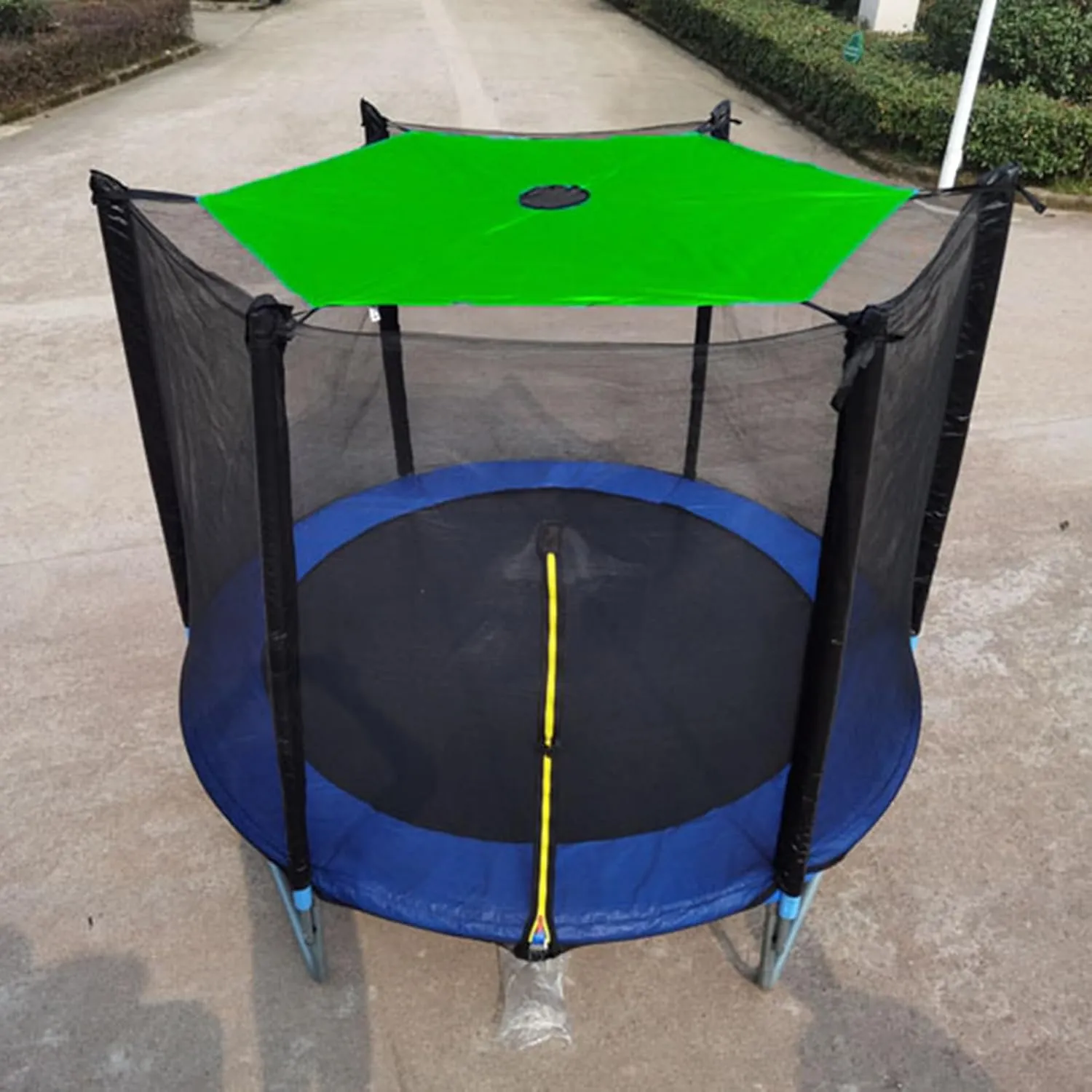 Waterproof UV Protection Trampoline Tent Cover | Weather-Resistant Sunshade With Ventilation,Soft Outdoor Sun Protection Cover, Outdoor Backyard Garden Use, All Season Protection