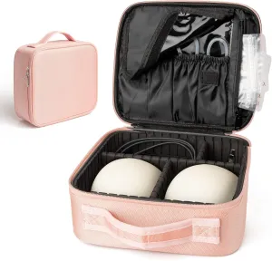 Wearable Breast Pump Bag, Hard Container Case Bag for Working Moms, Holds Pump Accessories