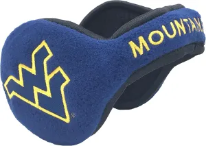 West Virginia Mountaineers Behind-the-Head Ear Warmer, Unisex, One Size Fits Most, Blue