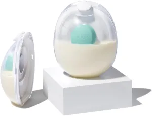 Willow Go - Hands Free Breast Pump - Wearable Breastfeeding Pump - Portable, Electric, Cordless, & 9 Levels of Hospital Grade Suction Strength - Postpartum Essentials - 5oz Reusable Milk Containers