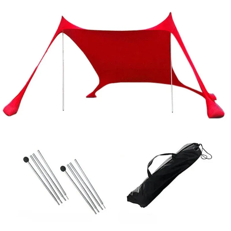 Windproof  UPF50  Beach Canopy with Tents