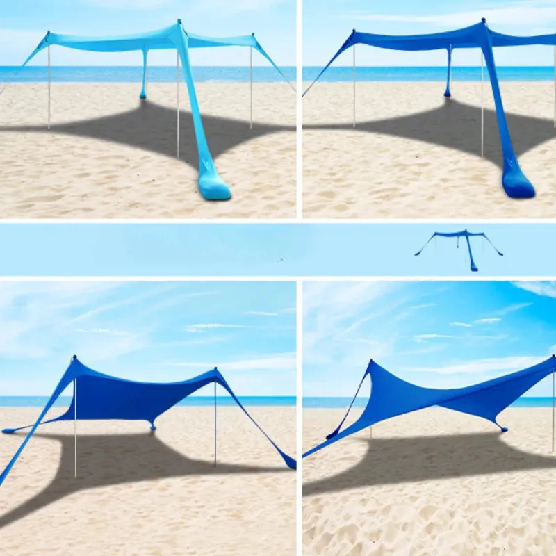 Windproof  UPF50  Beach Canopy with Tents