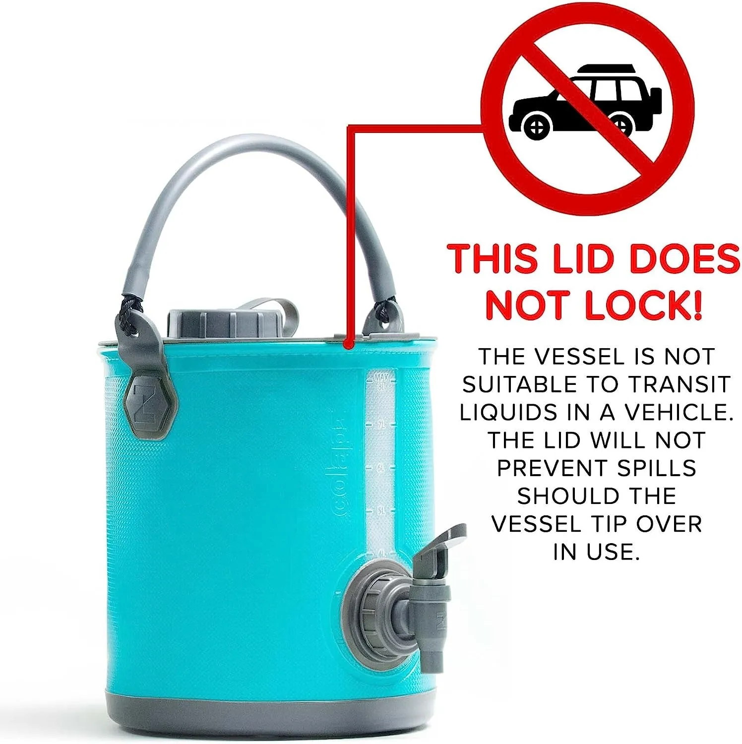 Wobbly Water Wagon: The Swiss Army Knife of Thirst Quenching on a Camping Adventure!