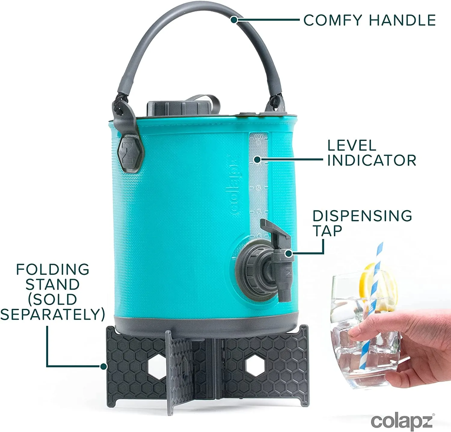 Wobbly Water Wagon: The Swiss Army Knife of Thirst Quenching on a Camping Adventure!