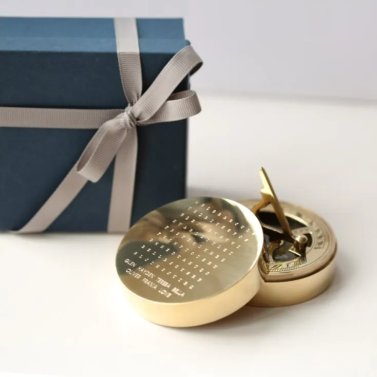 Word Search Sundial Compass