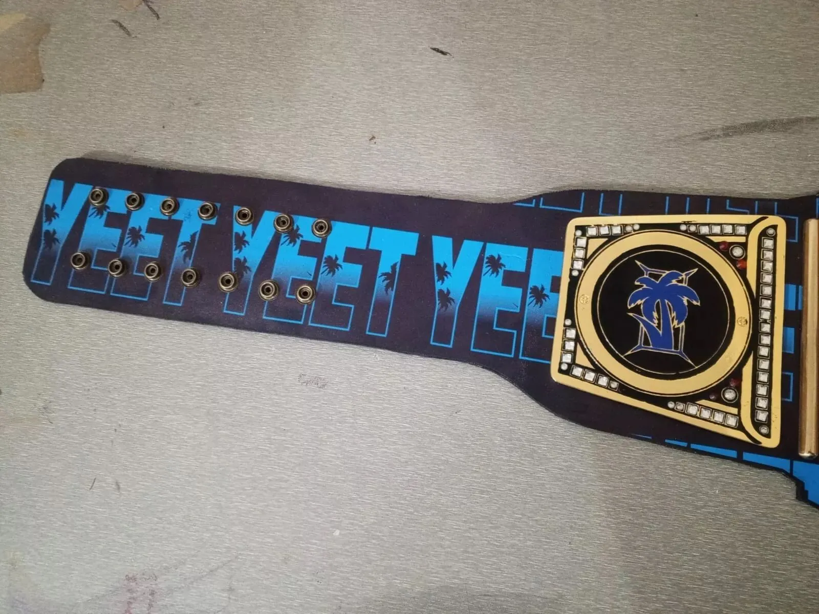 WWE Jey Uso YEET Championship Replica Title Belt