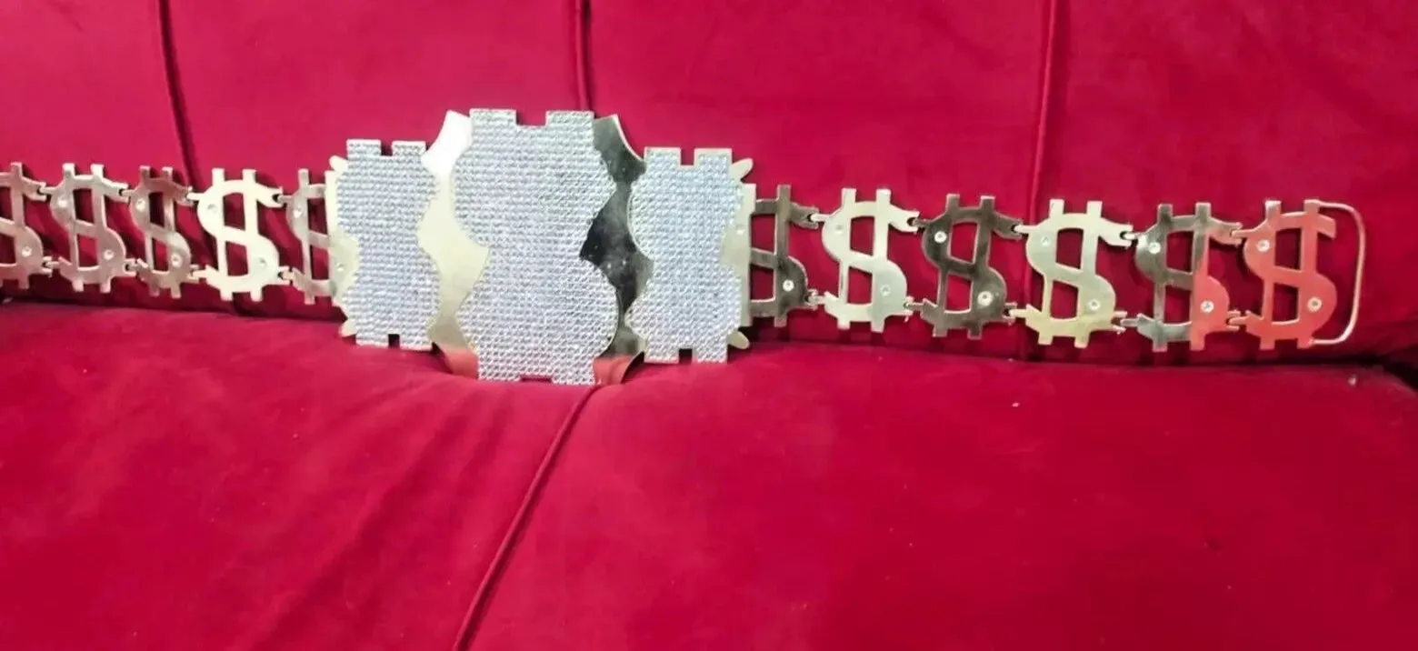 WWE Million Dollar Ted DiBiase Championship Title Belt