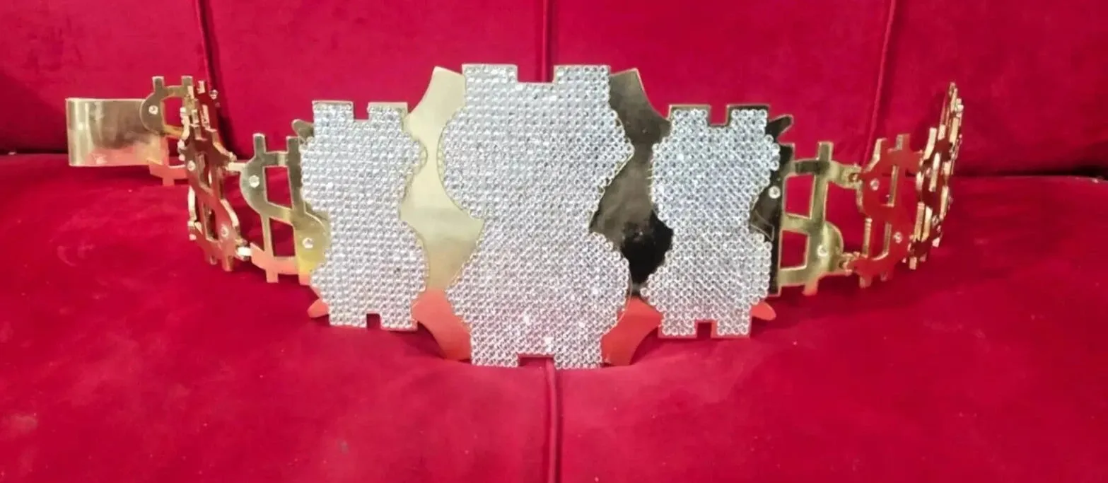 WWE Million Dollar Ted DiBiase Championship Title Belt