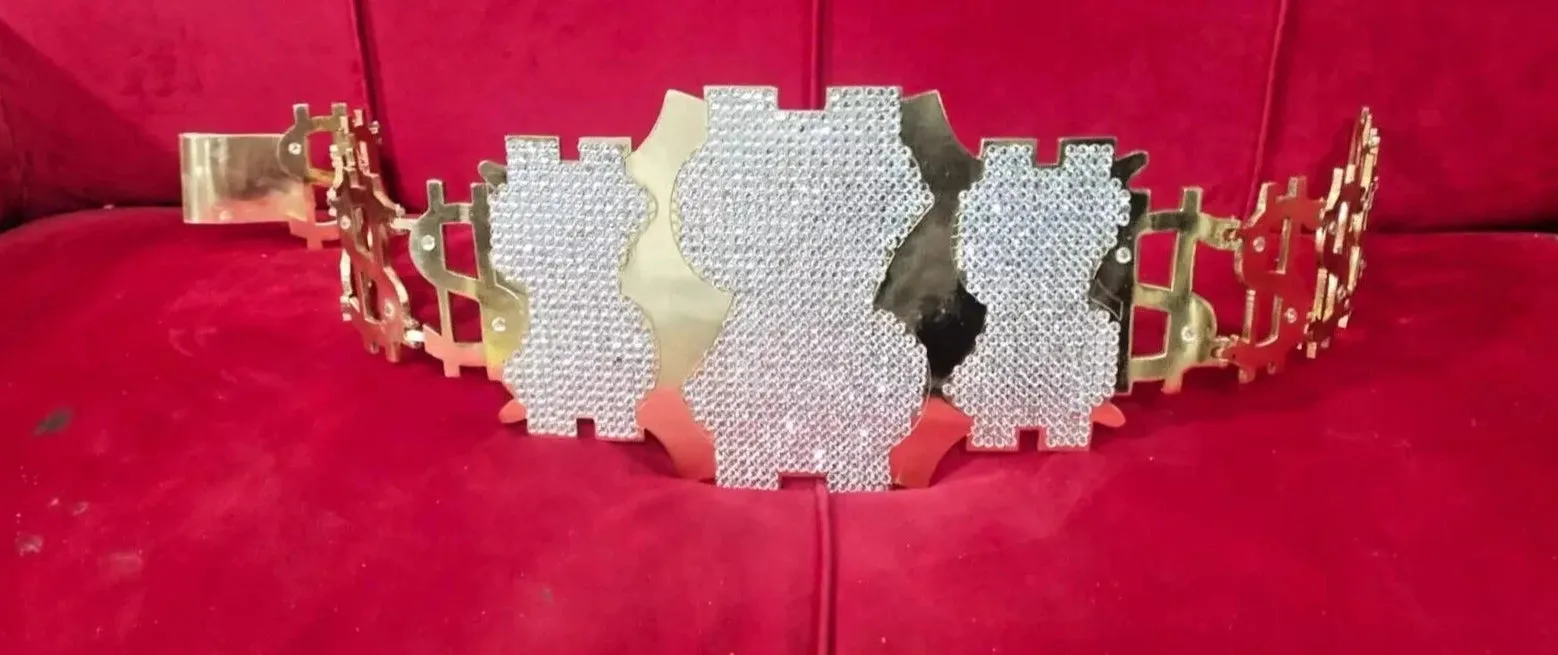 WWE Million Dollar Ted DiBiase Championship Title Belt