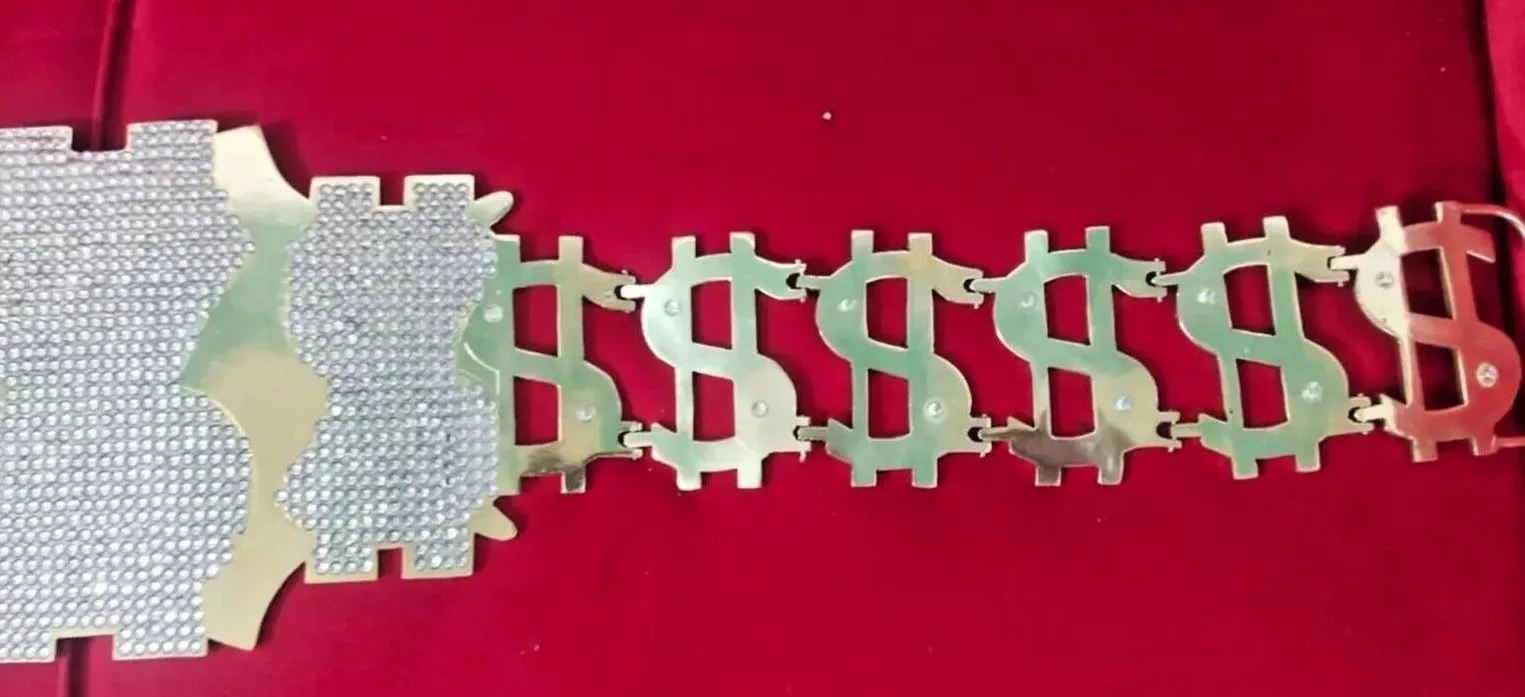 WWE Million Dollar Ted DiBiase Championship Title Belt