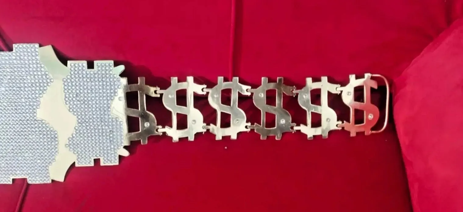 WWE Million Dollar Ted DiBiase Championship Title Belt