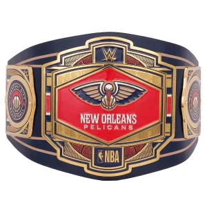 WWE New Orleans Pelicans NBA Legacy Championship Title Belt